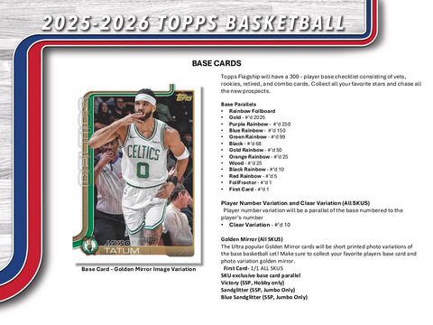 2025/26 Topps Basketball Hobby Jumbo