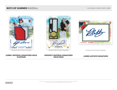 2025 Panini Boys of Summer Baseball Hobby