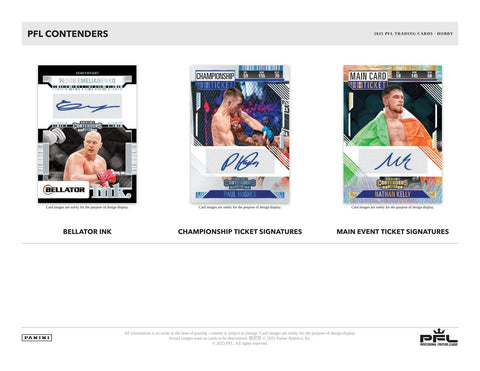2025 Panini Contenders Professional Fighters League PFL Hobby