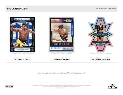 2025 Panini Contenders Professional Fighters League PFL Hobby