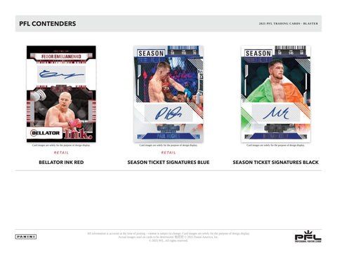 2025 Panini Contenders Professional Fighters League PFL 5-Pack Blaster
