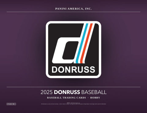 2025 Panini Donruss Baseball Hobby