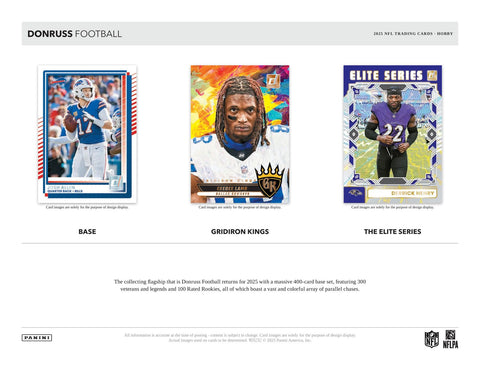 2025 Panini Donruss Football Hobby