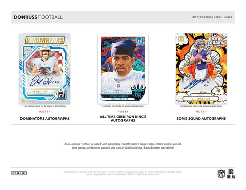 2025 Panini Donruss Football Hobby