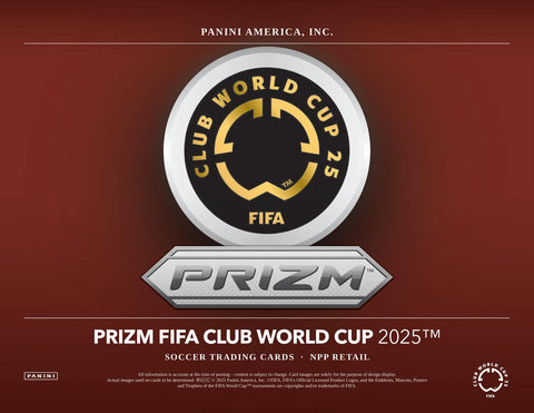 2025 Panini Prizm FIFA Club World Cup Soccer 6-Pack Blaster