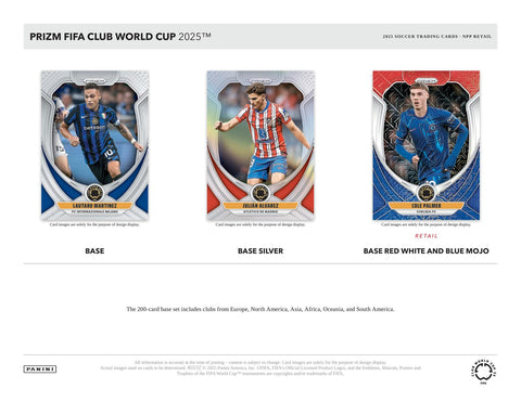 2025 Panini Prizm FIFA Club World Cup Soccer 6-Pack Blaster