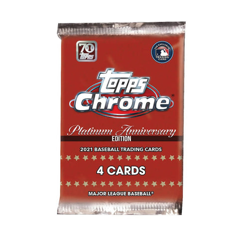 2021 Topps Chrome Platinum Anniversary Baseball Mega