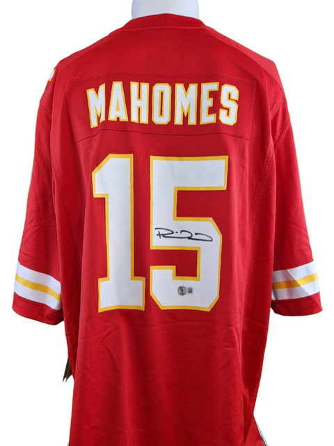 Patrick Mahomes Autographed Kansas City Chiefs Nike Jersey