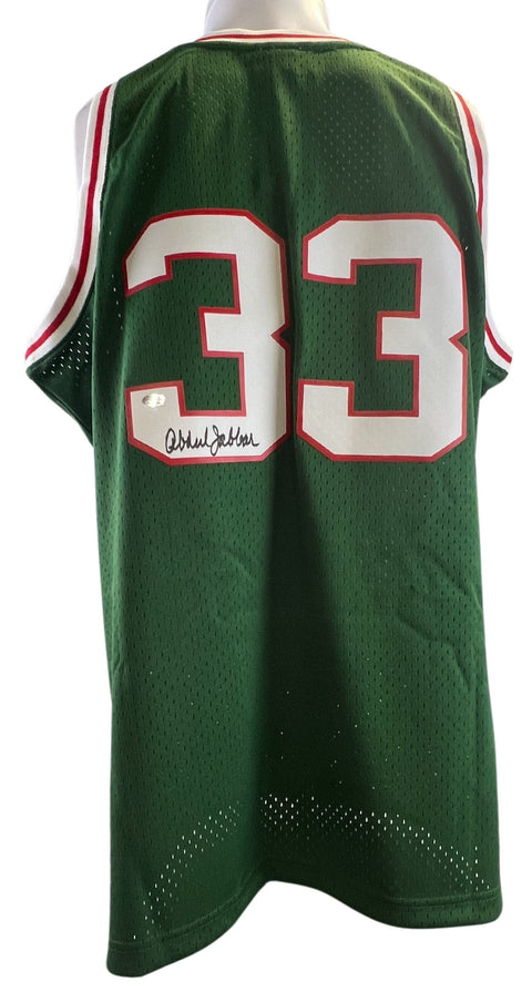 Kareem Abdul-Jabbar Autographed 1996/97 Milwaukee Bucks Mitchell & Ness Jersey