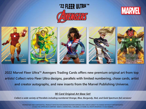 Marvel Fleer Ultra Avengers Hobby (Upper Deck 2022)