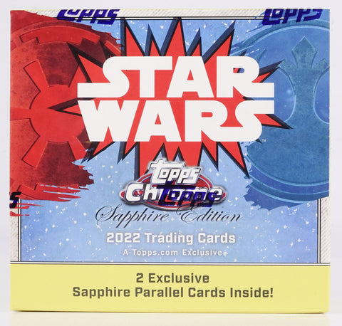 Star Wars Chrome Sapphire Edition Hobby Box (Topps 2022)
