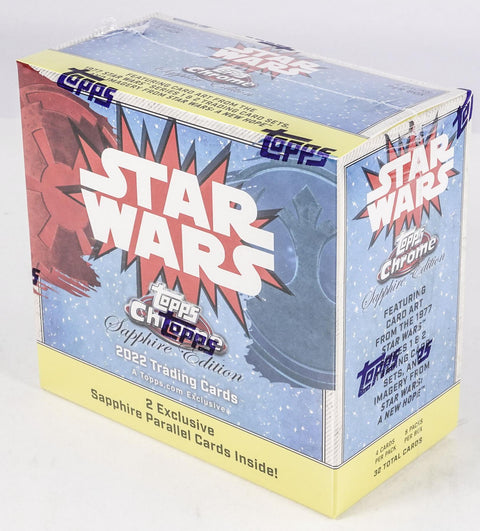 Star Wars Chrome Sapphire Edition Hobby Box (Topps 2022)