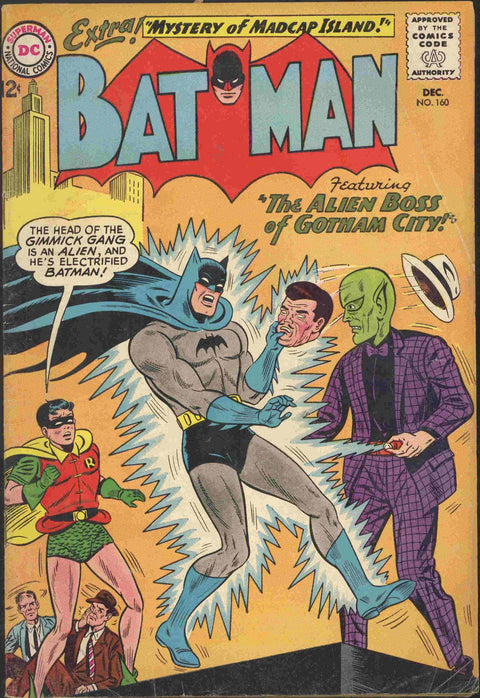 Batman #160 VG/FN