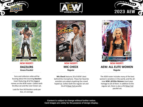 2023 Upper Deck All Elite Wrestling AEW Hobby