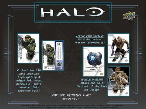Halo: Legacy Collection Trading Cards Hobby (Upper Deck 2023)