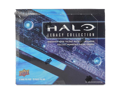 Halo: Legacy Collection Trading Cards Hobby (Upper Deck 2023)