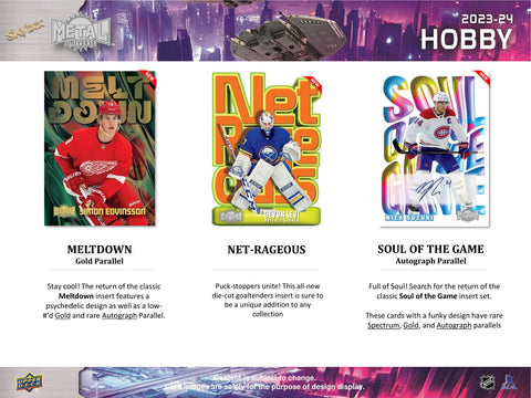 2023/24 Upper Deck Skybox Metal Universe Hockey Hobby