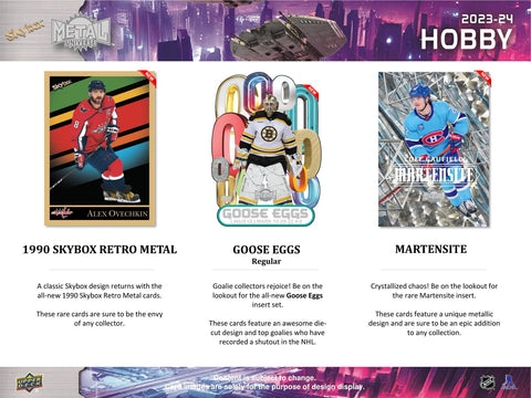 2023/24 Upper Deck Skybox Metal Universe Hockey Hobby