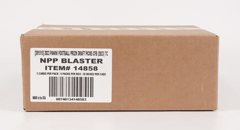 2023 Panini Prizm Draft Picks Football Blaster (Green Pulsar Parallels!)