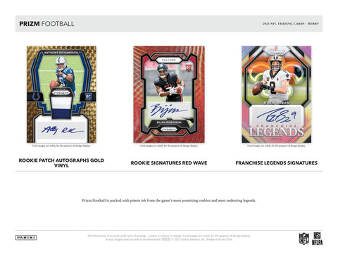 2023 Panini Prizm Football Hobby
