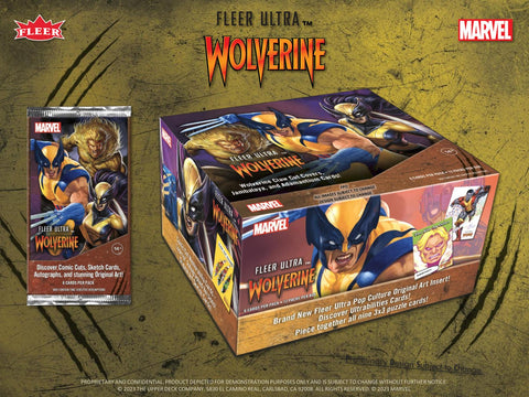 Marvel Fleer Ultra Wolverine Trading Cards Hobby (Upper Deck 2024)