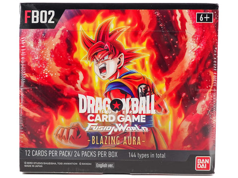 Dragon Ball Super TCG Fusion World 2 Blazing Aura Booster