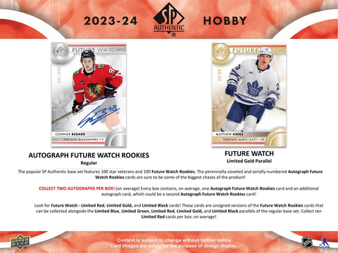 2023/24 Upper Deck SP Authentic Hockey Hobby