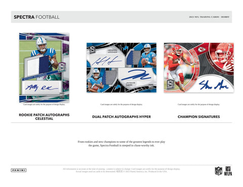 2023 Panini Spectra Football Hobby