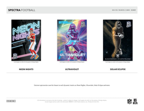 2023 Panini Spectra Football Hobby