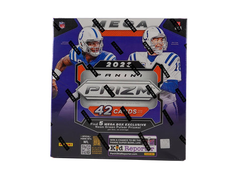 2023 Panini Prizm Football Mega (Neon Green Pulsar Prizms!)