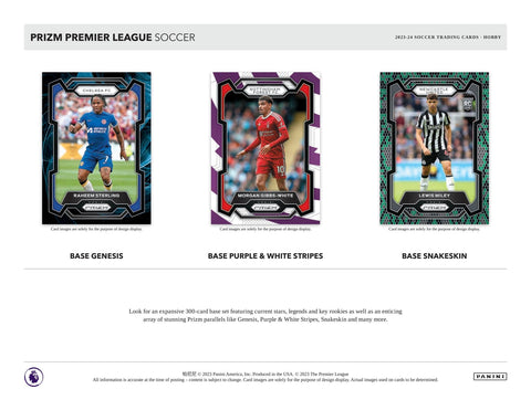 2023/24 Panini Prizm Premier League EPL Soccer Hobby