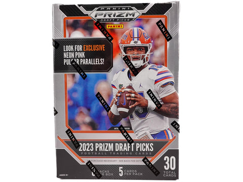 2023 Panini Prizm Draft Picks Football Hobby Blaster (Neon Pink Pulsar Parallels!)