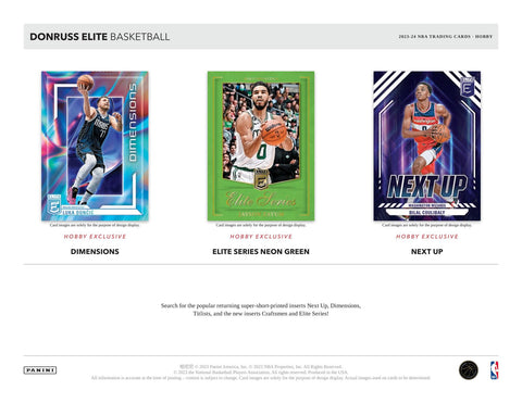 2023/24 Panini Donruss Elite Basketball Hobby