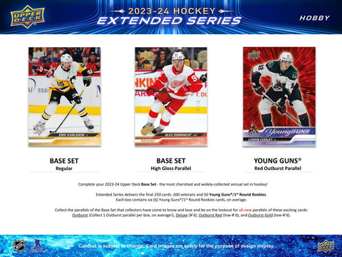 2023/24 Upper Deck Extended Series Hockey Hobby
