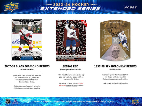 2023/24 Upper Deck Extended Series Hockey Hobby