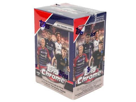 2023 Topps Chrome MLS Major League Soccer 6-Pack Blaster