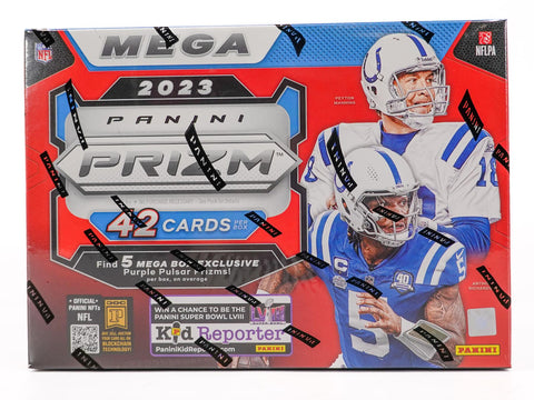 2023 Panini Prizm Football Hobby Mega (Purple Pulsar Prizms!)