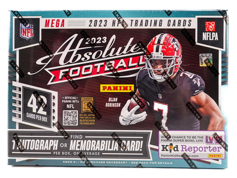 2023 Panini Absolute Football Hobby Mega (Teal Parallels!)