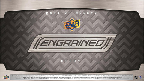 2023/24 Upper Deck Engrained Hockey Hobby