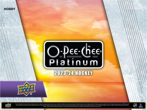 2023/24 Upper Deck O-Pee-Chee Platinum Hockey Hobby