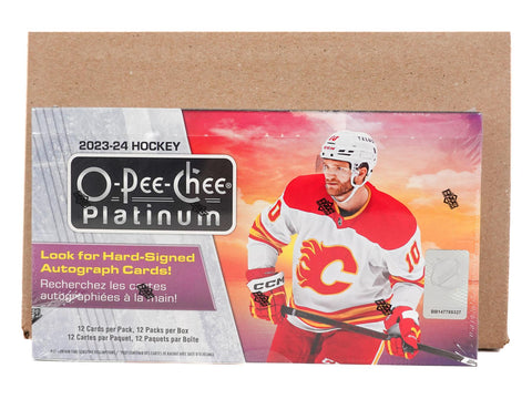2023/24 Upper Deck O-Pee-Chee Platinum Hockey Hobby