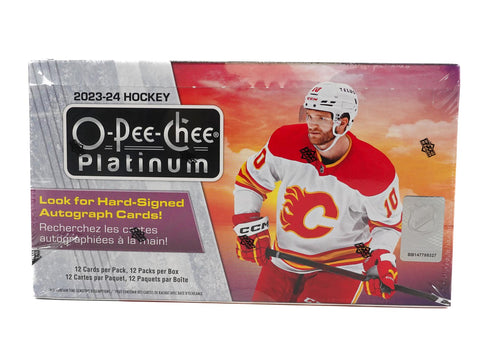 2023/24 Upper Deck O-Pee-Chee Platinum Hockey Hobby