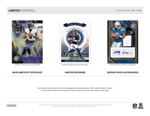 2023 Panini Limited Football Hobby