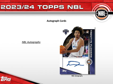 2023/24 Topps NBL Basketball Hobby