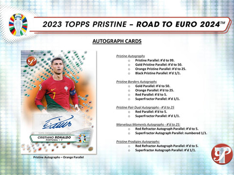 2023/24 Topps Pristine Road to Euros Soccer Hobby