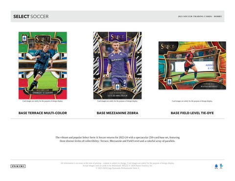 2023/24 Panini Select Serie A Soccer Hobby