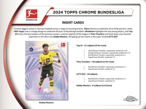 2023/24 Topps Chrome Bundesliga Soccer Hobby
