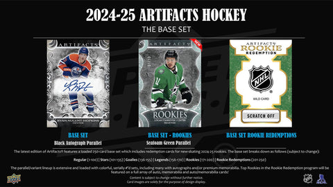 2024/25 Upper Deck Artifacts Hockey Hobby