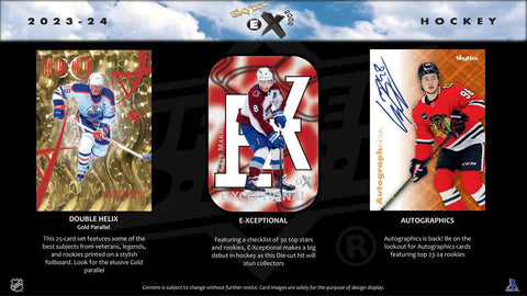 2023/24 Upper Deck Skybox E-X 2000 Hockey Hobby