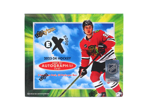 2023/24 Upper Deck Skybox E-X 2000 Hockey Hobby